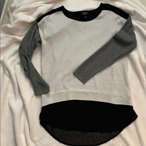 Asymmetrical sweater